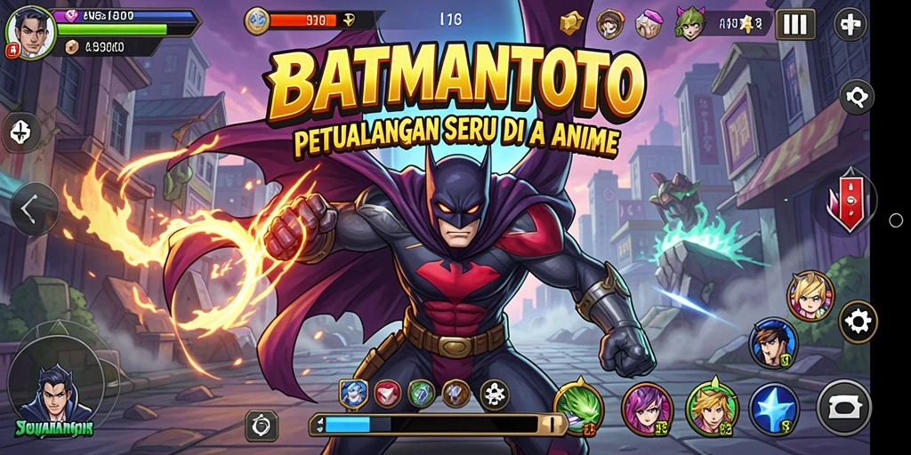 Gameplay seru dari BATMANTOTO dengan aksi anime yang menakjubkan.
