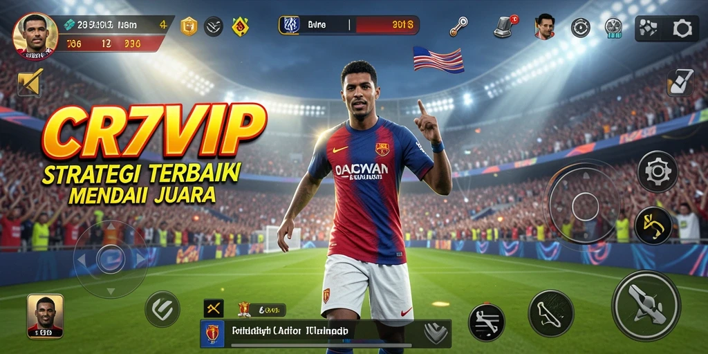 Tampilan gameplay CR7VIP yang menarik dan strategis.