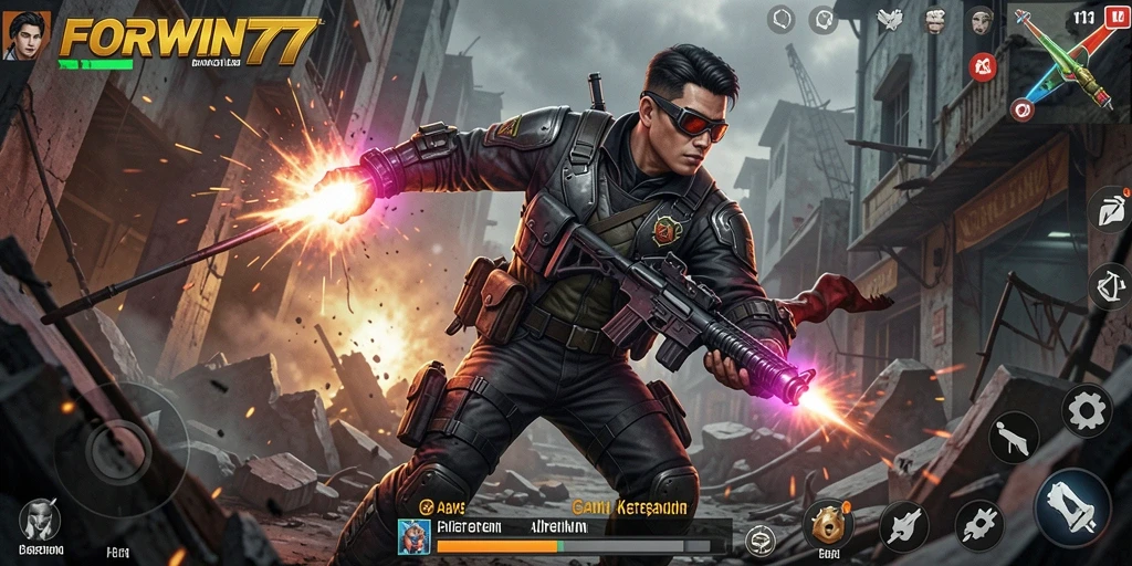 Gameplay seru di FORWIN77 dengan aksi yang mendebarkan.