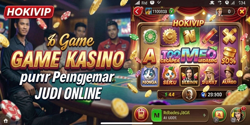 Tampilan gameplay HOKIVIP yang menarik dan mendebarkan.
