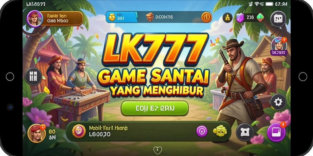 Tampilan gameplay LK777 yang seru dan menghibur.