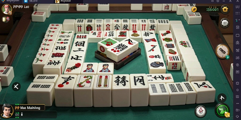 Tampilan gameplay Mahjong yang menarik di PPV99.