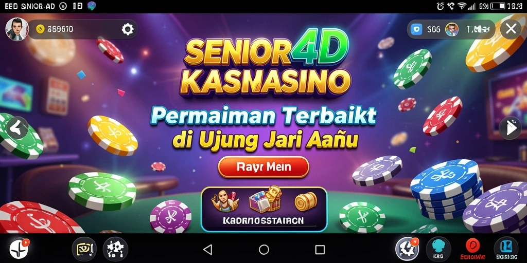 Menampilkan gameplay seru dan mengasyikkan SENIOR4D.