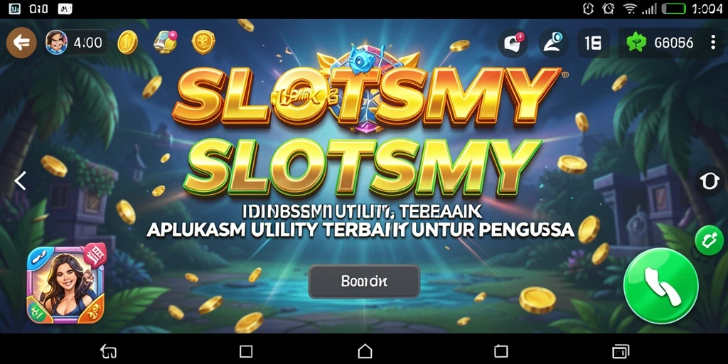 Tampilan menarik dari fitur utilitas SLOTSMY yang memudahkan pengguna.