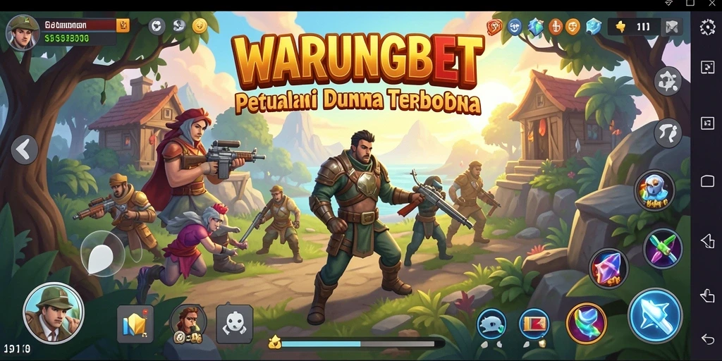 Tampilan gameplay Open World yang menarik di WARUNGBET.