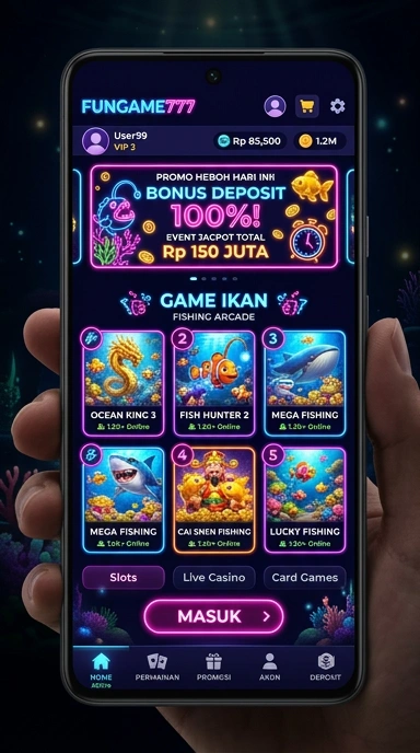 Proses pengunduhan aplikasi di fungame777 yang cepat dan efisien.